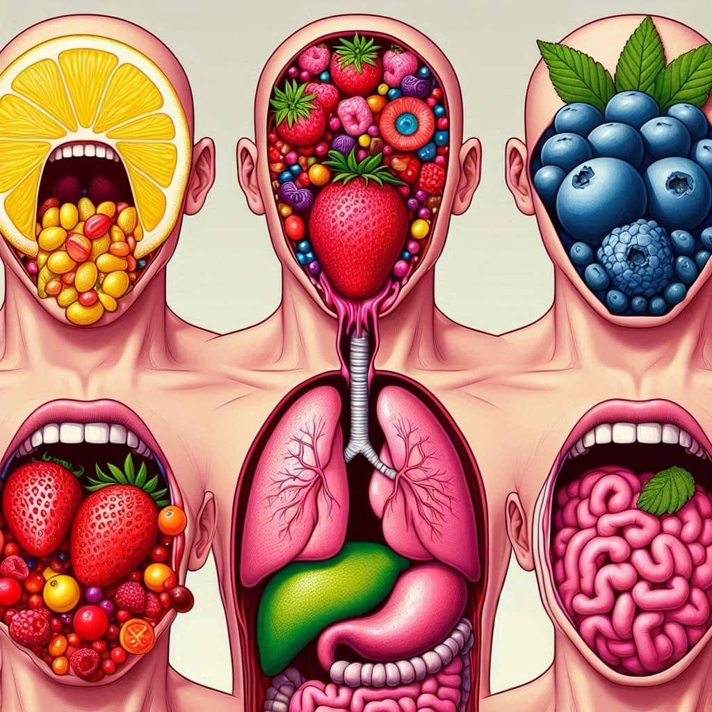 How Heavy Flavors Impact Our Organs: Insights from Traditional Chinese Medicine
