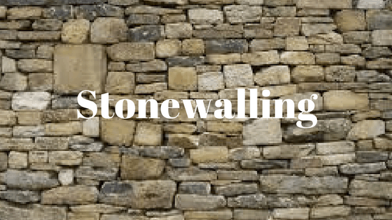 What is Stonewalling?